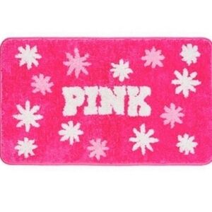 Brand New VS Pink Snowflake Rectangle Rug
